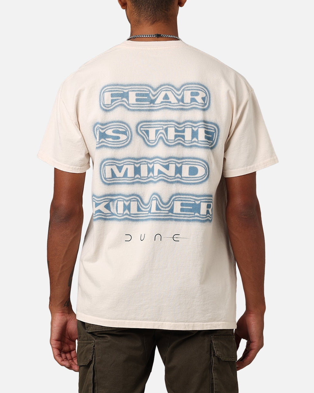 Goat Crew X Dune Fear Heavyweight T-Shirt Off White