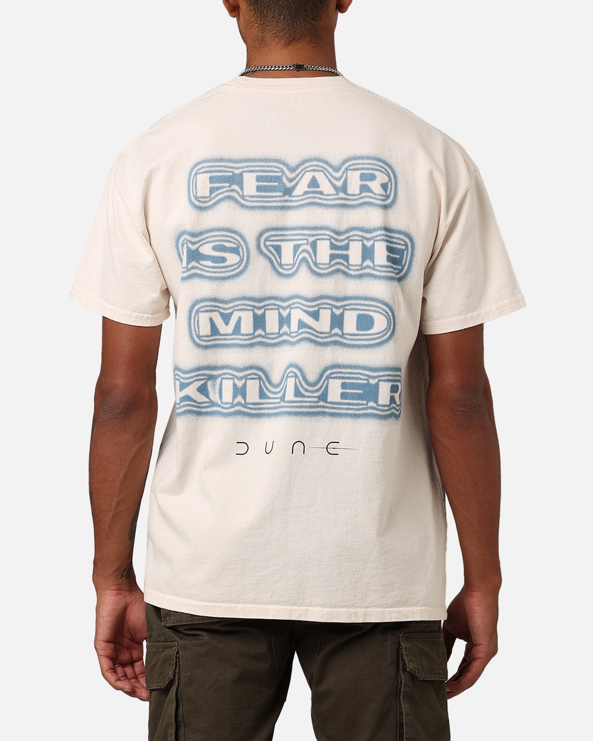 Goat Crew X Dune Fear Heavyweight T-Shirt Off White