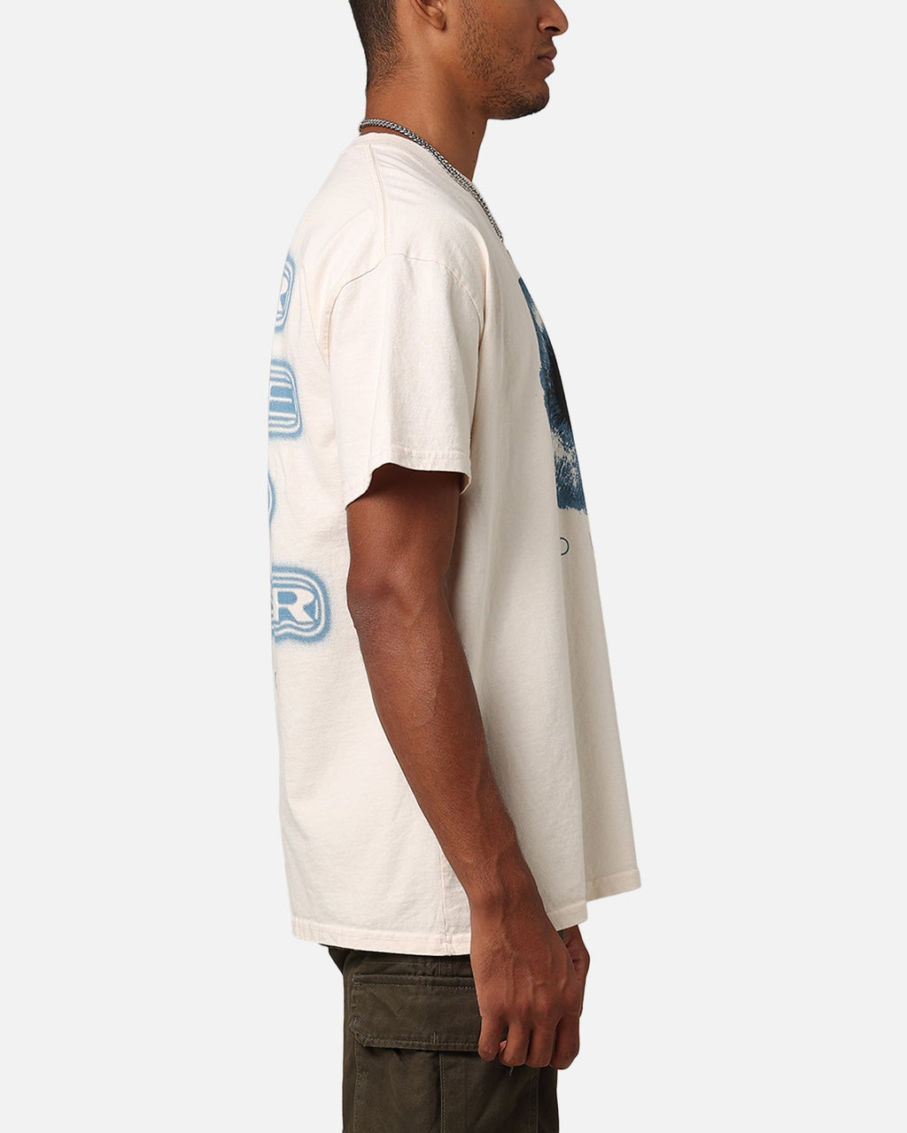 Goat Crew X Dune Fear Heavyweight T-Shirt Off White