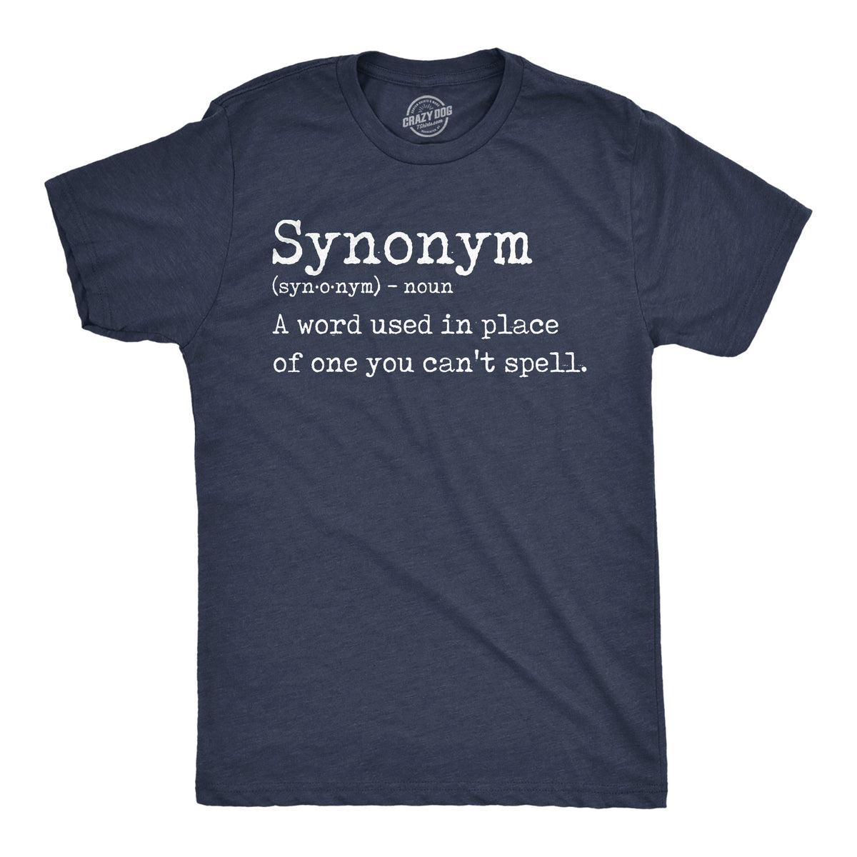 Synonym Definition Men's T Shirt