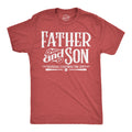 Father And Son Baseball Partners For Life Men's T Shirt