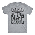 Training For The Post Dinner Nap Olympics Men's T Shirt