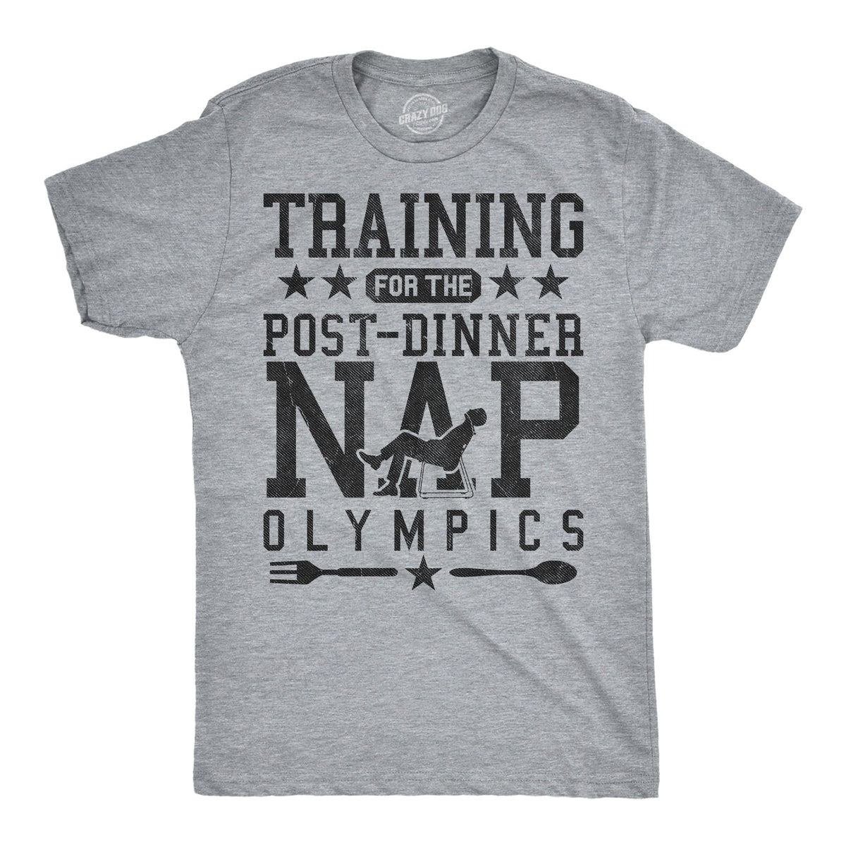 Training For The Post Dinner Nap Olympics Men's T Shirt