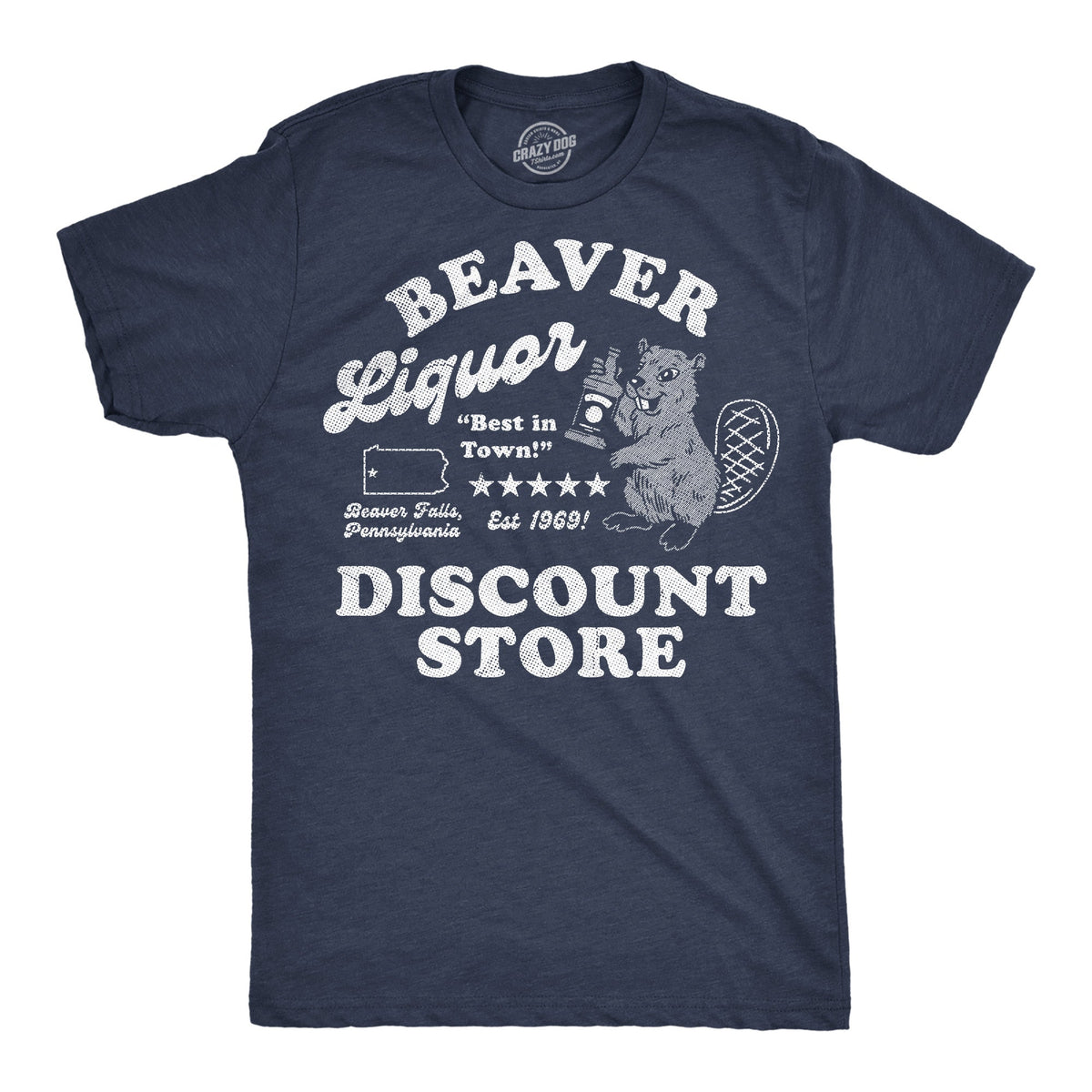 Beaver Liquor Discount Store Men's T Shirt