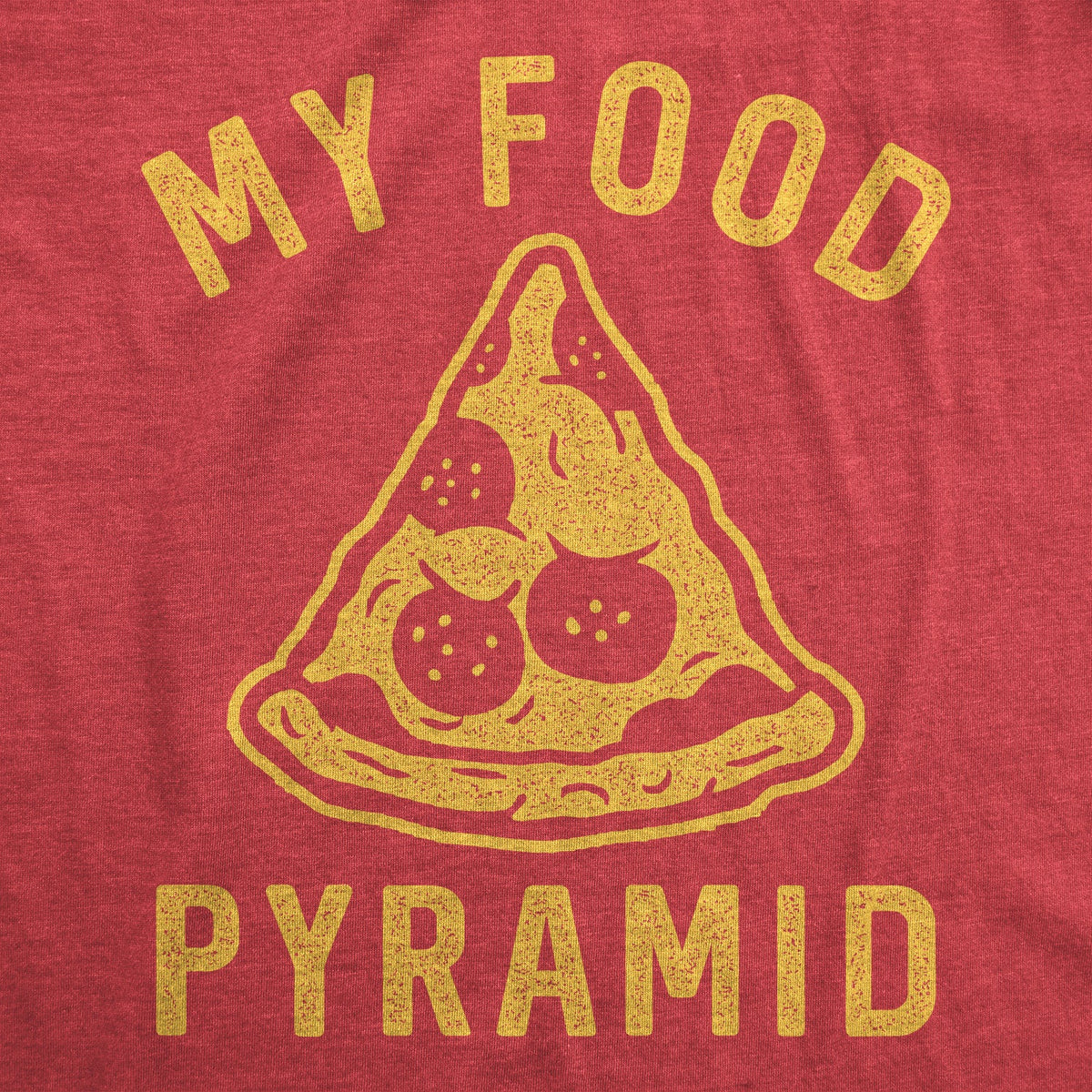 My Food Pyramid Men's T Shirt