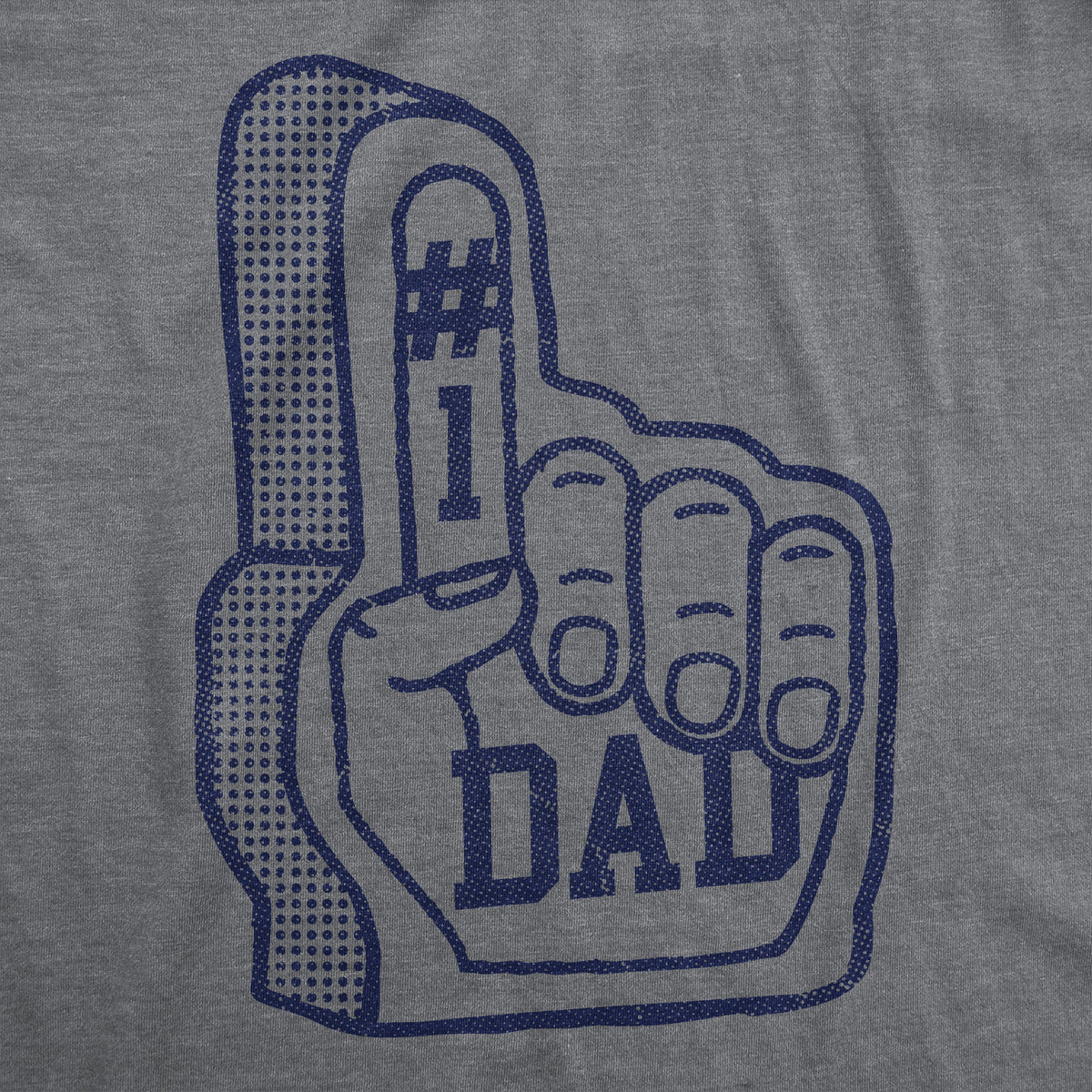 Number One Dad Foam Finger Men's T Shirt