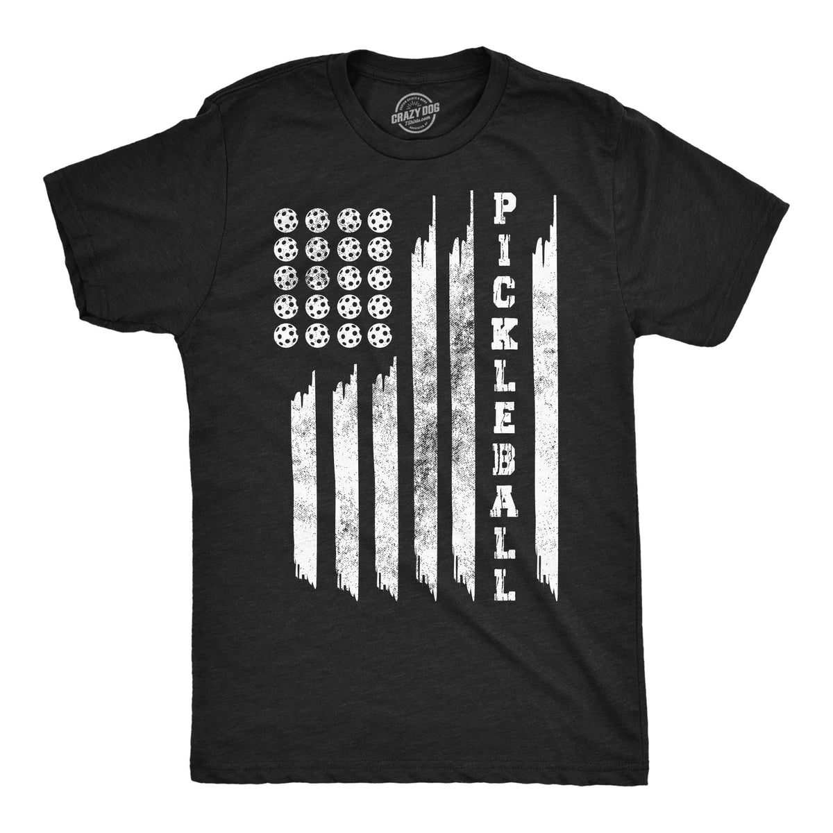 Pickleball American Flag Men's T Shirt