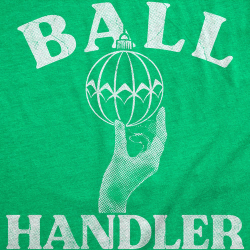 Ball Handler Christmas Ornament Men's T Shirt