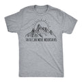 Faith Can Move Mountains Men's T Shirt