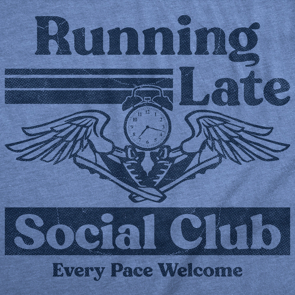 Running Late Social Club Men's T Shirt