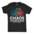 Chaos Coordinator Fireworks Men's T Shirt