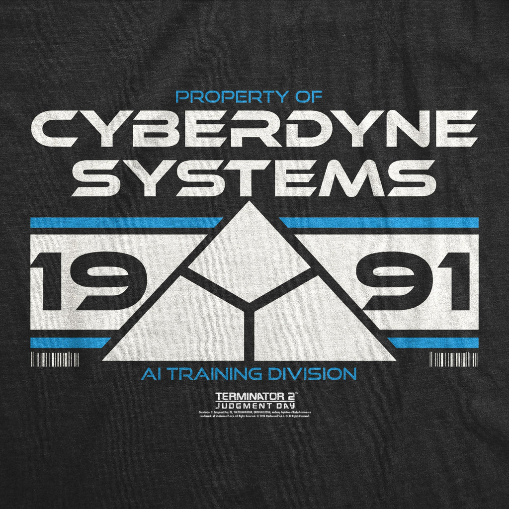 Property Of Cyberdyne Systems 1991 Men's T Shirt