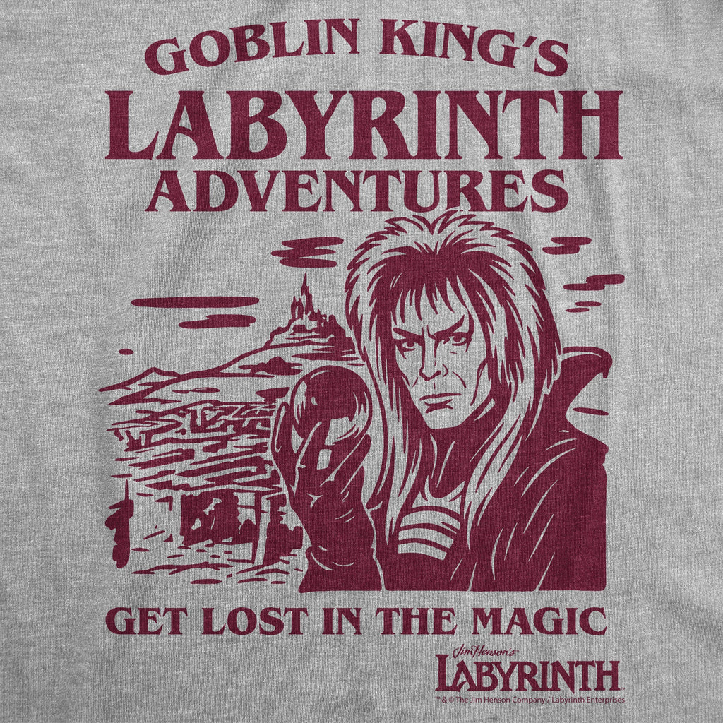 The Goblin Kings Labyrinth Adventures Men's T Shirt
