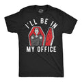 Ill Be In My Office Dracula Coffin Men's T Shirt