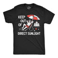 Keep Out Of Direct Sunlight Men's T Shirt