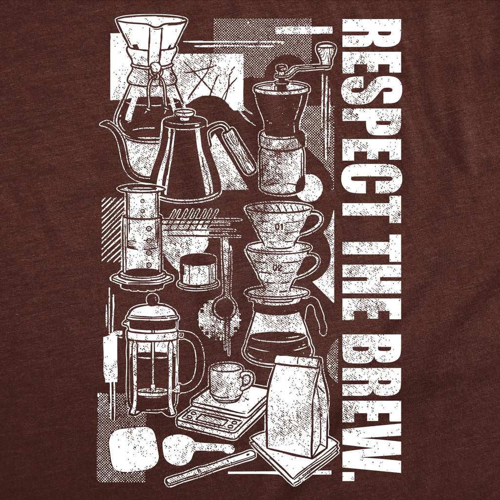 Respect The Brew Men's T Shirt