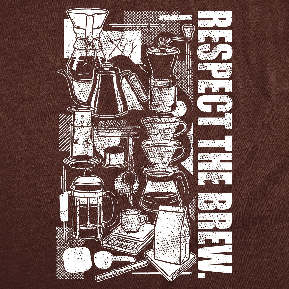 Respect The Brew Men's T Shirt