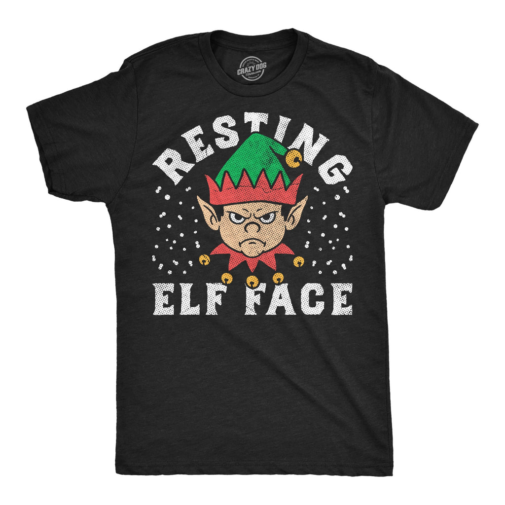 Resting Elf Face Men's T Shirt