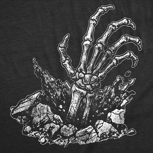 Skeleton Hand Ground Men's T Shirt