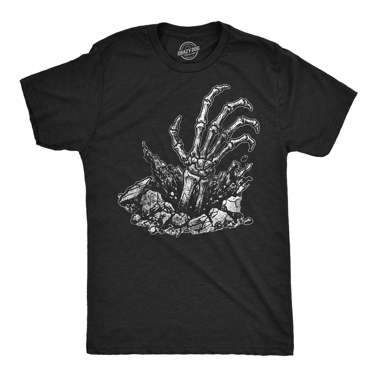 Skeleton Hand Ground Men's T Shirt