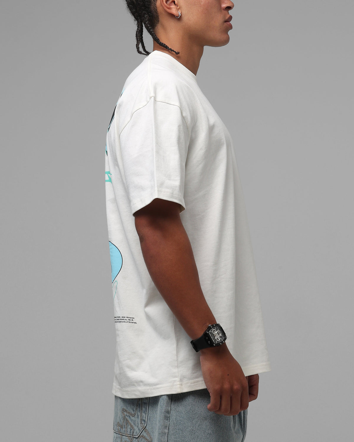 Pok茅mon By Loiter Squirtle Heavyweight T-Shirt Off White