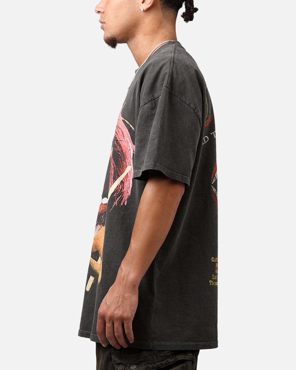 73Studio Disney The Muppets Animal Heavyweight T-Shirt Black Wash