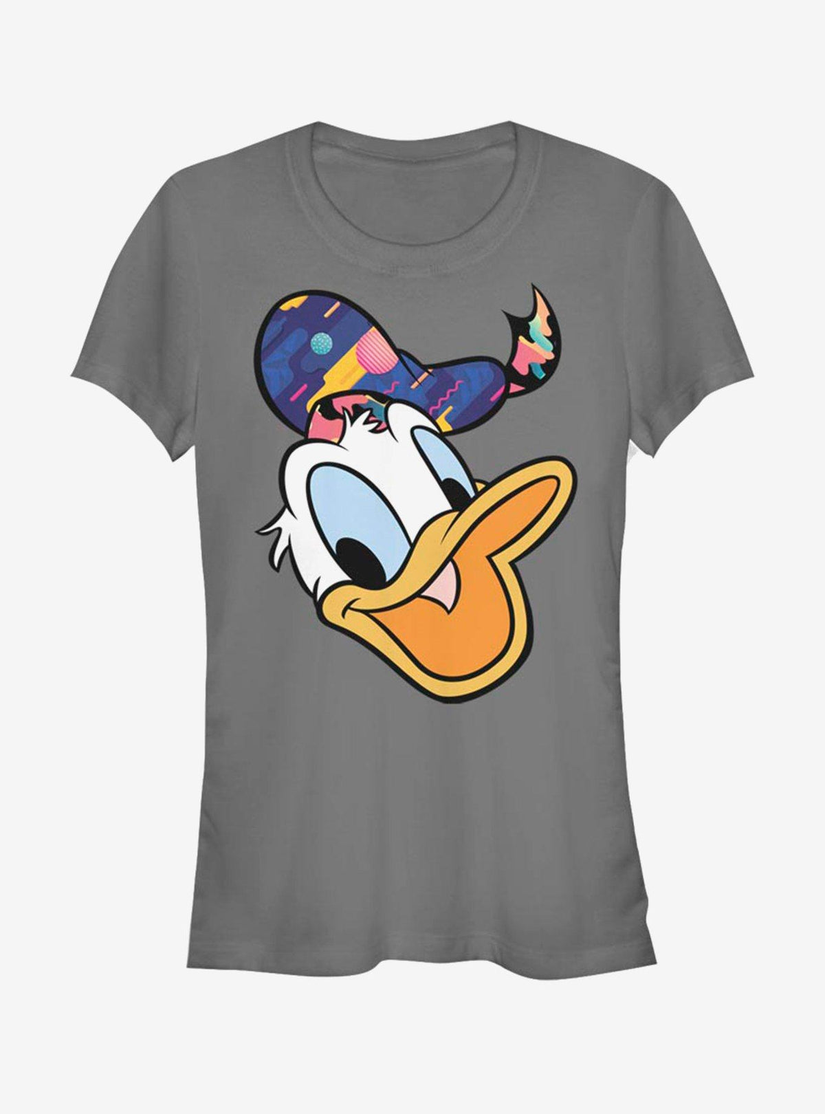 Disney Donald Duck Donald Pattern Face Girls T-Shirt
