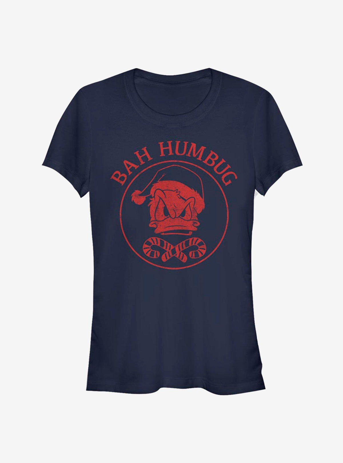 Disney Donald Duck Bah Humbug Classic Girls T-Shirt