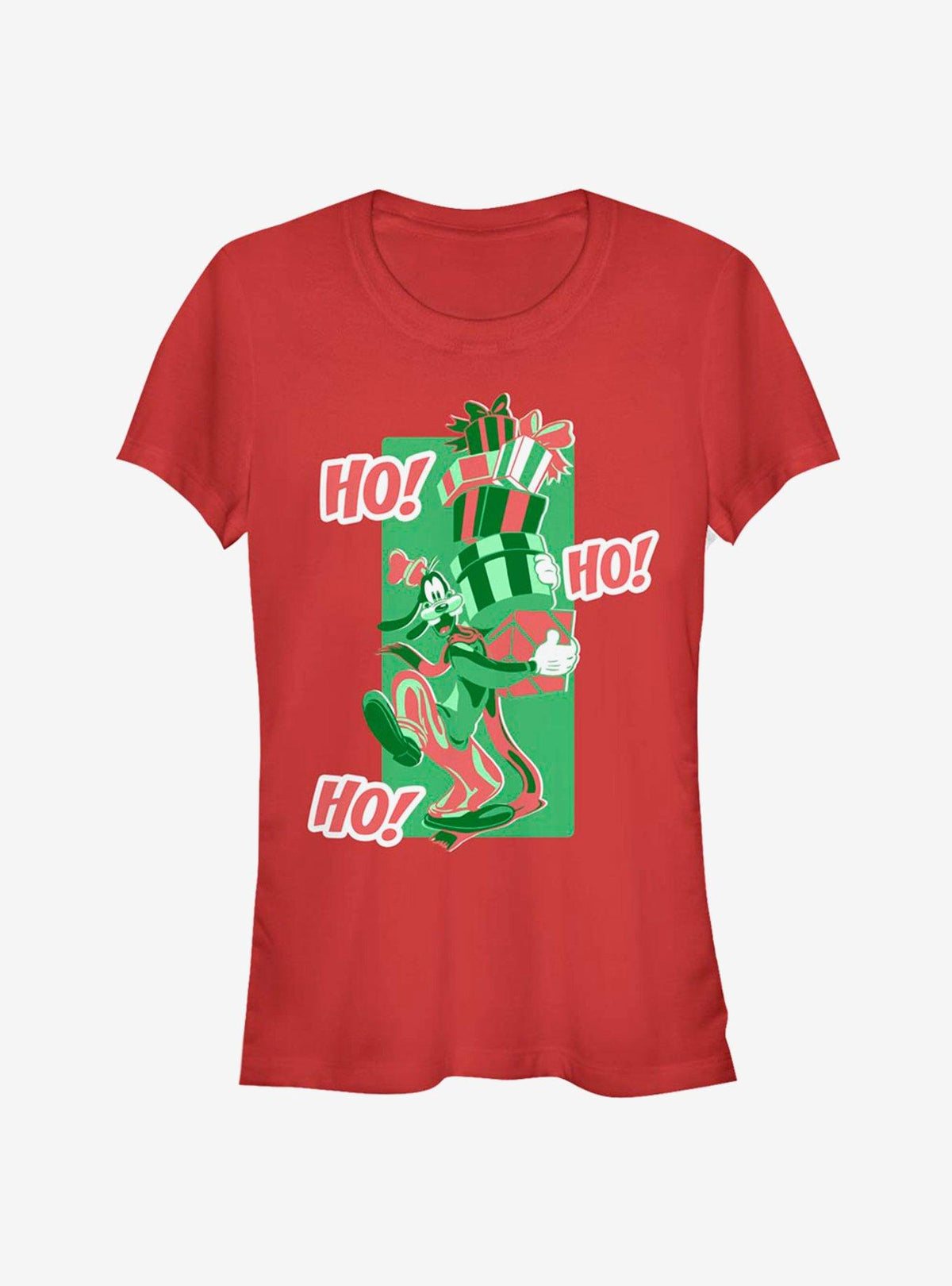 Disney Goofy Ho! Ho! Ho! Holiday Classic Girls T-Shirt