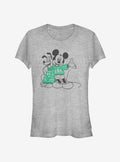 Disney Mickey Mouse & Pluto Matching Holiday Sweaters Girls T-Shirt