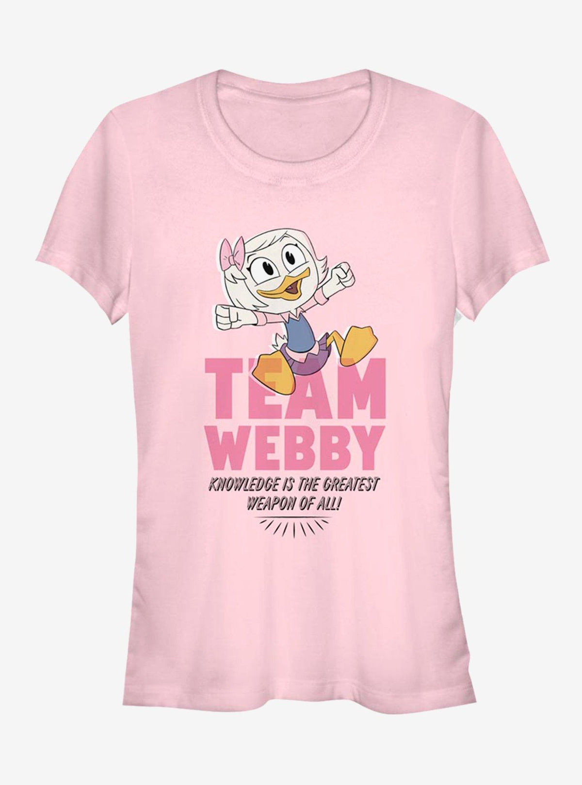 Disney DuckTales Team Webby Pink Girls T-Shirt