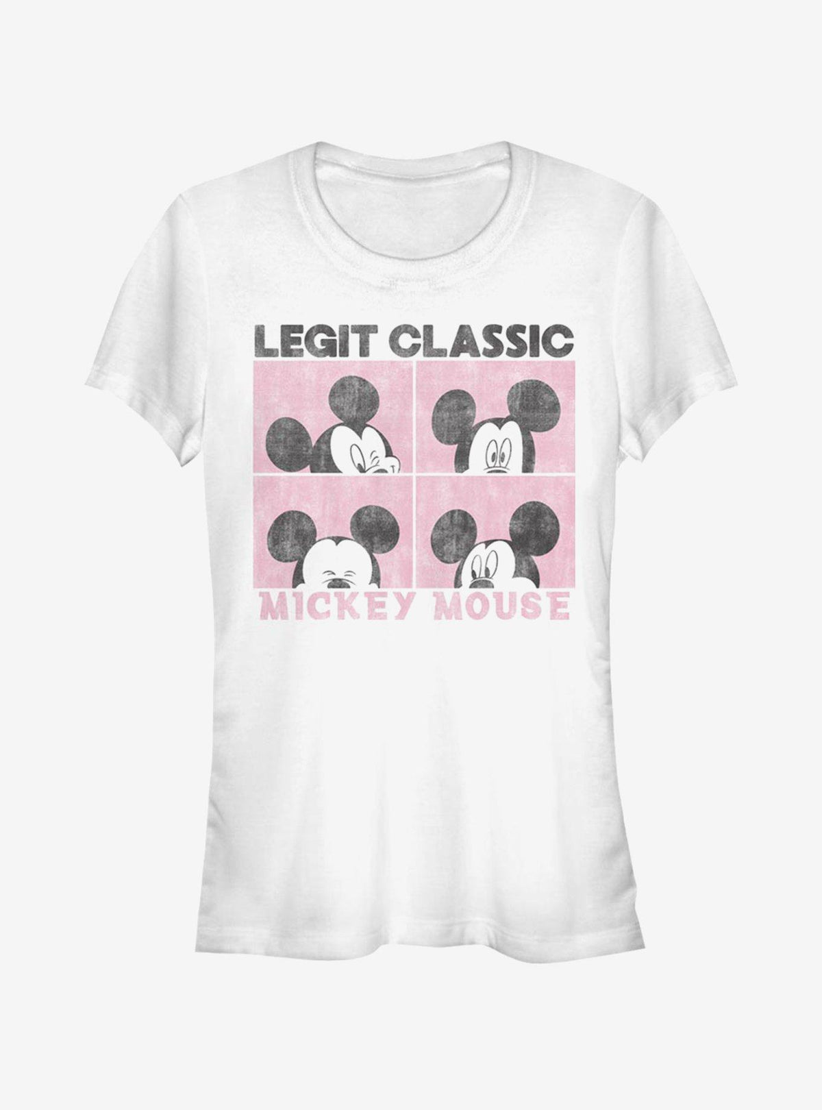 Disney Mickey Mouse Mickey Faces Girls T-Shirt
