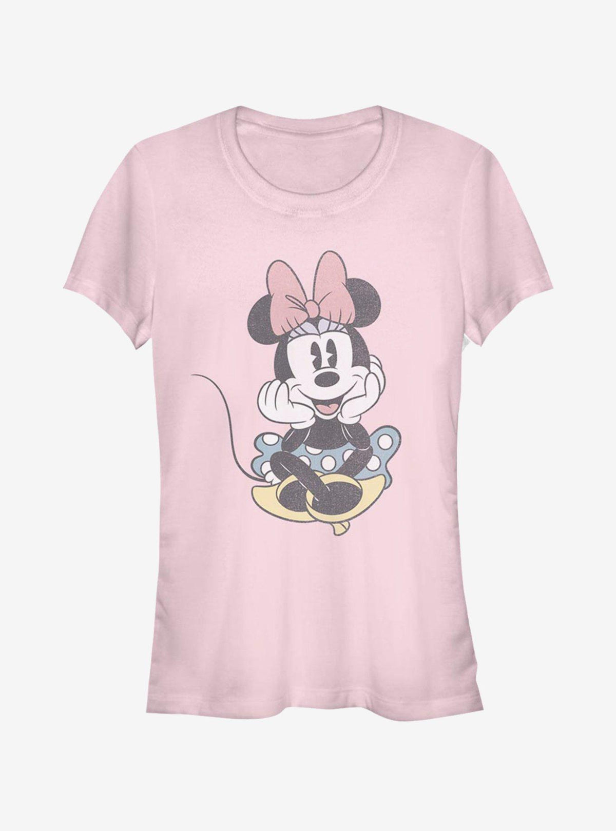 Disney Mickey Mouse Minnie Sit Girls T-Shirt