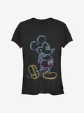 Disney Mickey Mouse Neon Mickey Girls T-Shirt