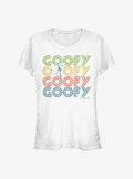 Disney Goofy Retro Stack Goofy Girls T-Shirt