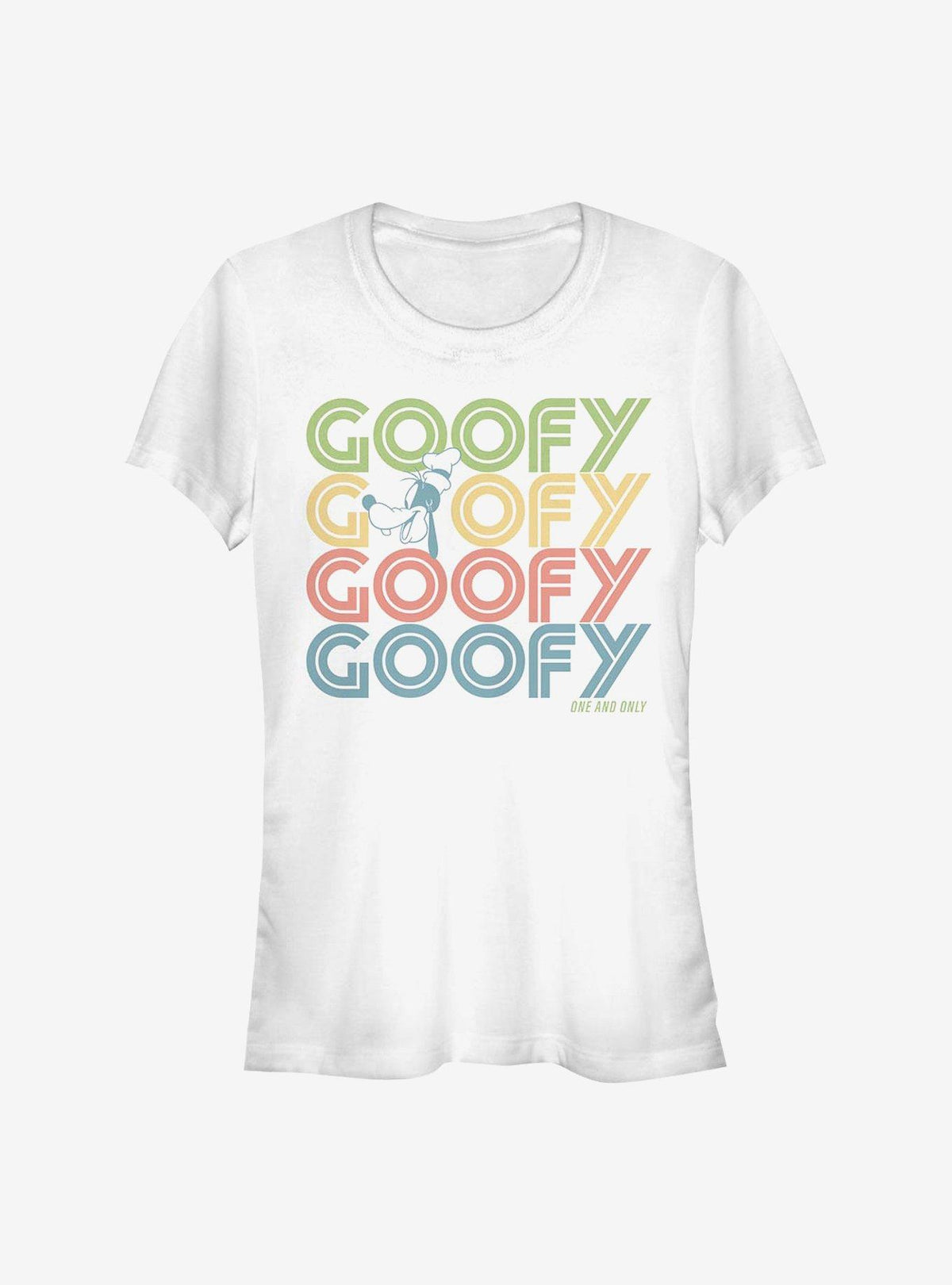 Disney Goofy Retro Stack Goofy Girls T-Shirt