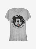 Disney Mickey Mouse Mickey Mouse Checkered Girls T-Shirt