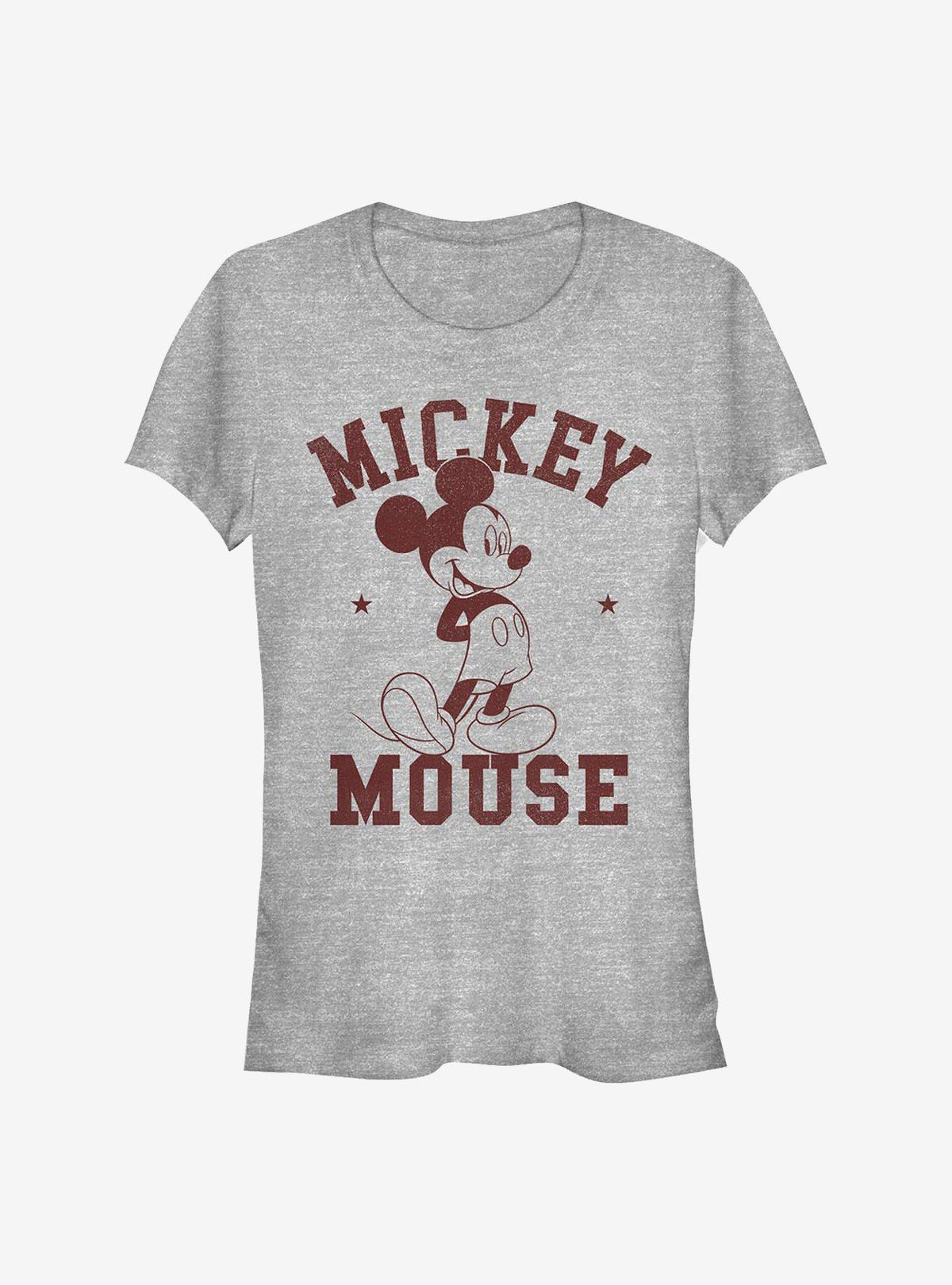Disney Mickey Mouse Mickey Goes To College Girls T-Shirt