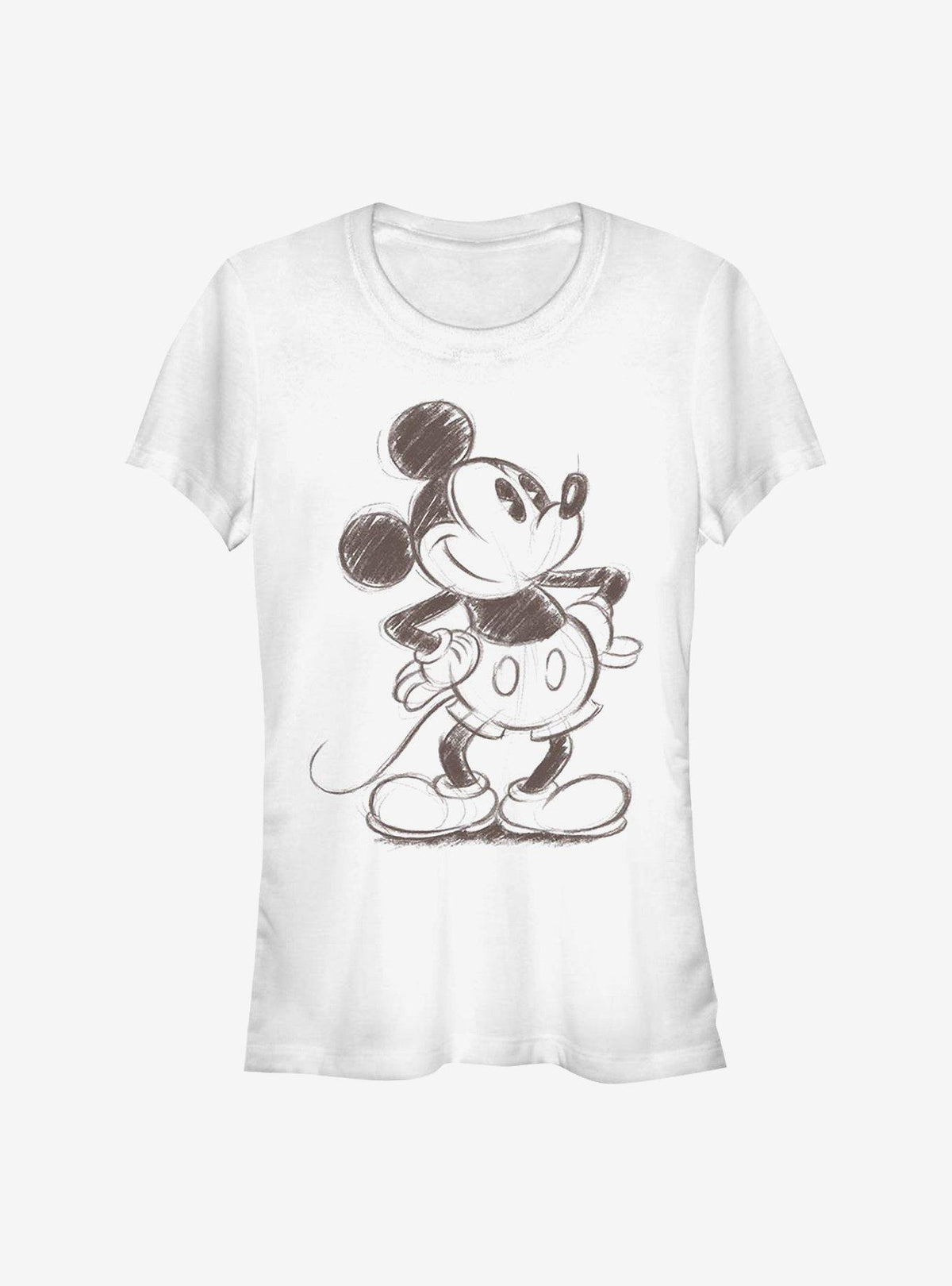 Disney Mickey Mouse Sketch Mickey Girls T-Shirt
