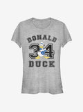 Disney Donald Duck Donald Duck Collegiate Girls T-Shirt