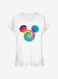 Disney Mickey Mouse Mickey Tie Dye Fill Girls T-Shirt