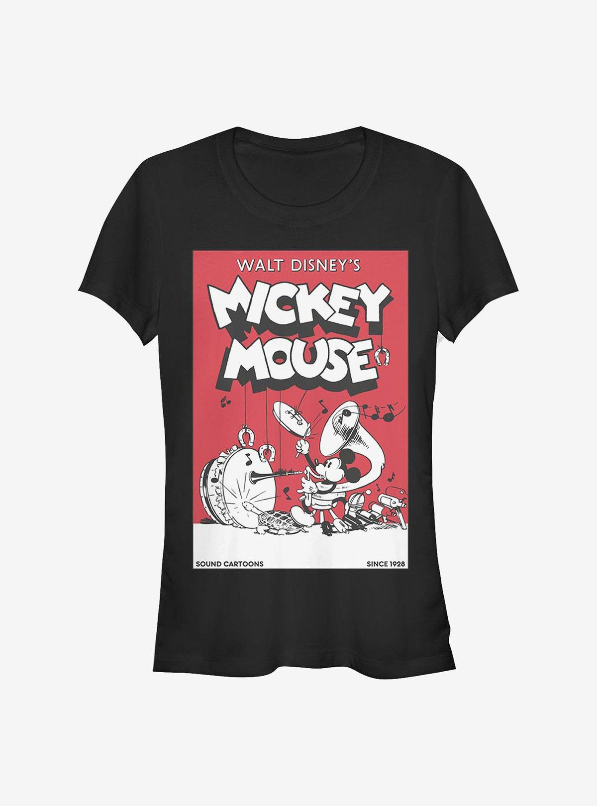 Disney Mickey Mouse Mickey Band Comic Girls T-Shirt