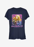 Castlevania Japanese Text Group Girls T-Shirt