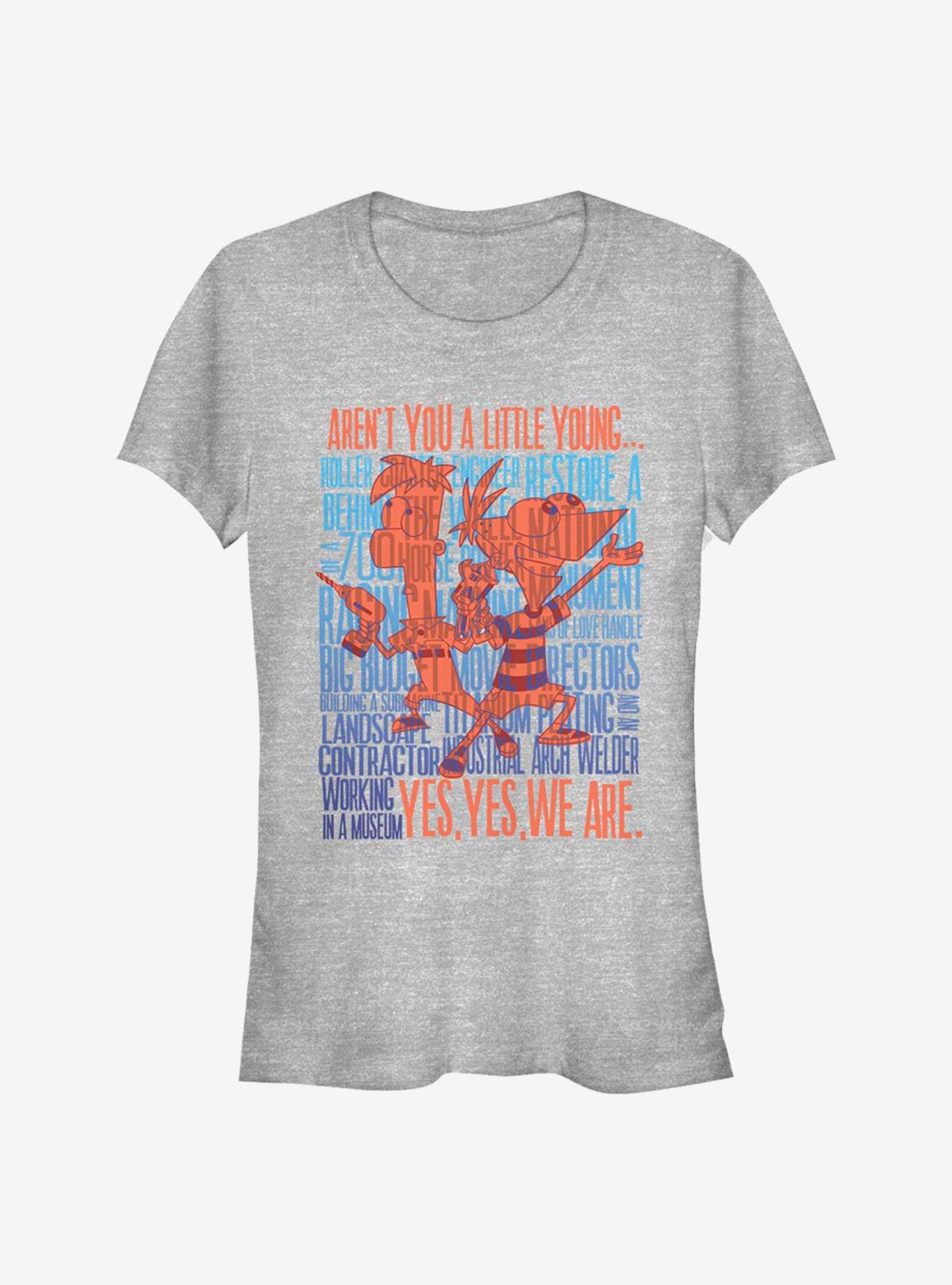 Disney Phineas And Ferb A Little Young Girls T-Shirt