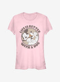 Disney Mickey Mouse Dog Life Girls T-Shirt