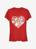 Disney Donald Duck & Daisy Duck Love Girls T-Shirt