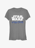 Star Wars: Visions Stacked Logo Girls T-Shirt