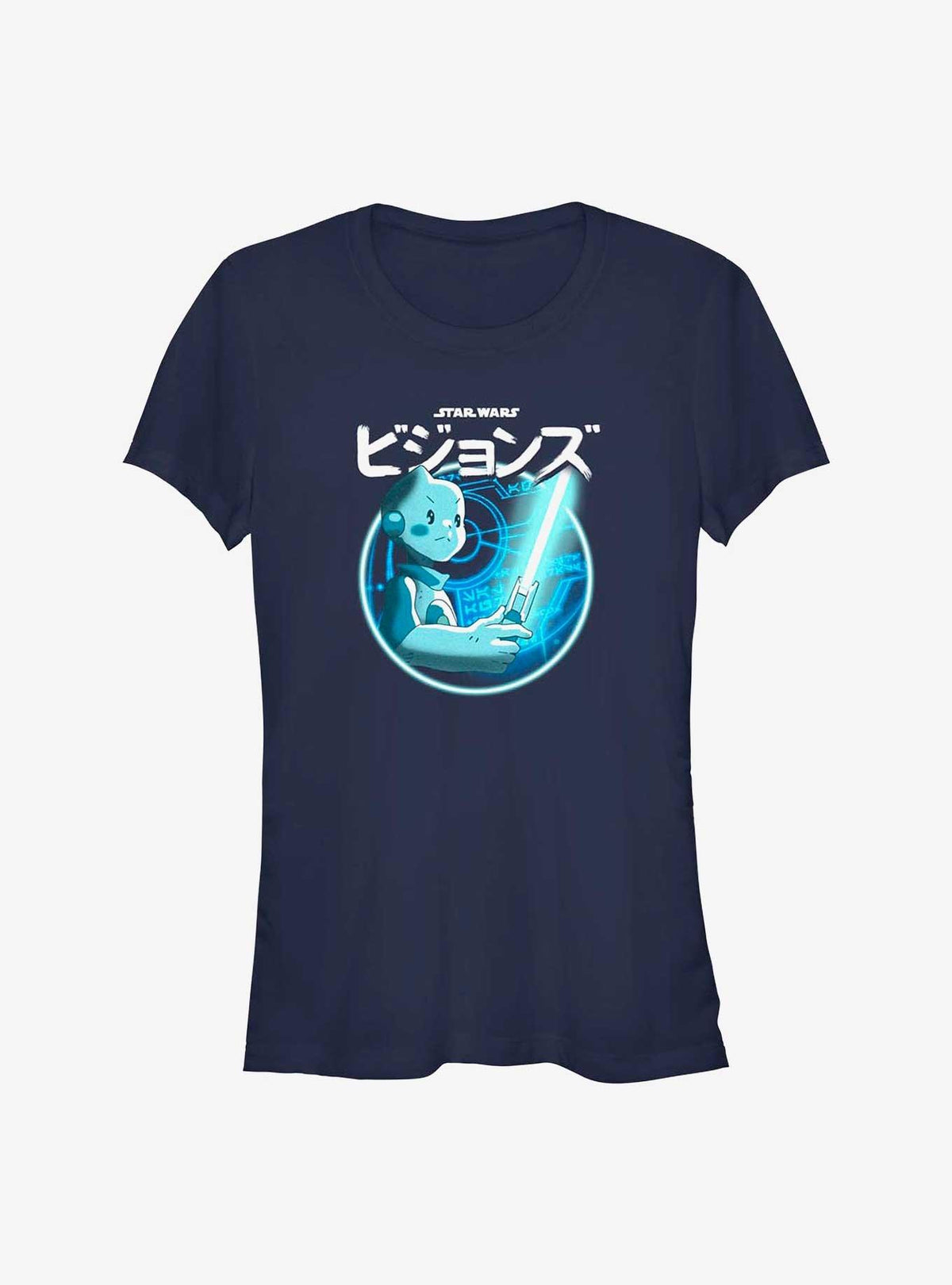 Star Wars: Visions T0-B1 Lightsaber Girls T-Shirt