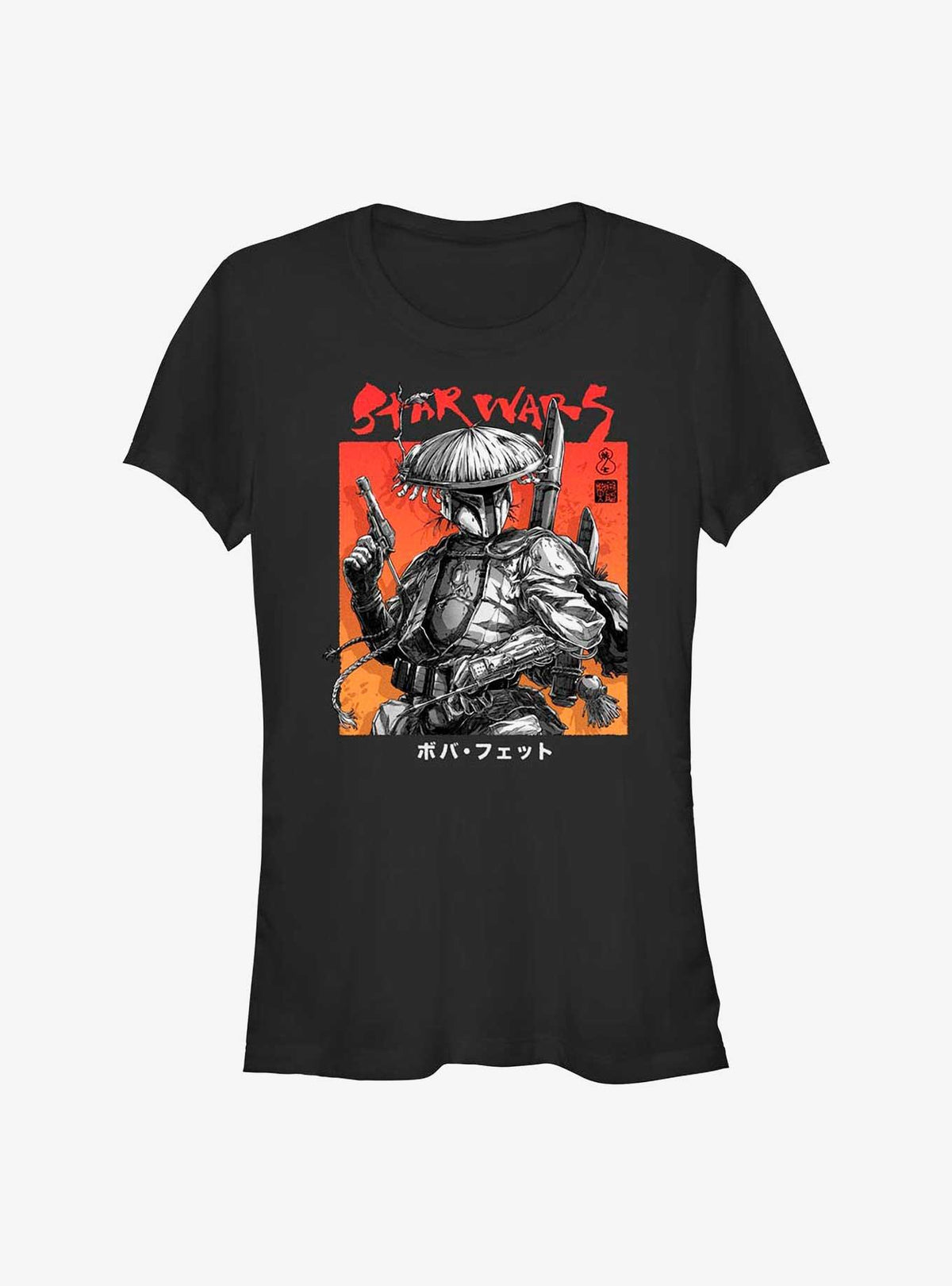 Star Wars: Visions Boba Fett Fett Up Girl's T-Shirt