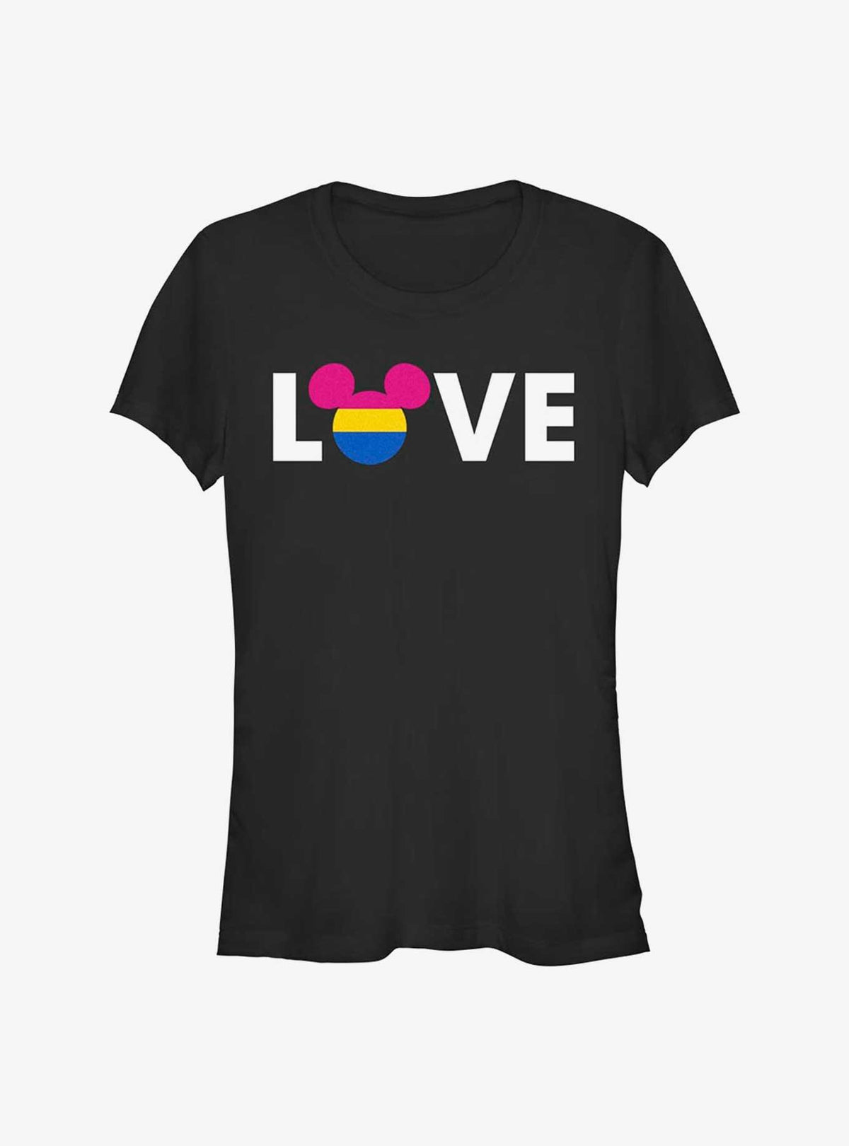 Disney Mickey Mouse Pansexual Love Pride T-Shirt
